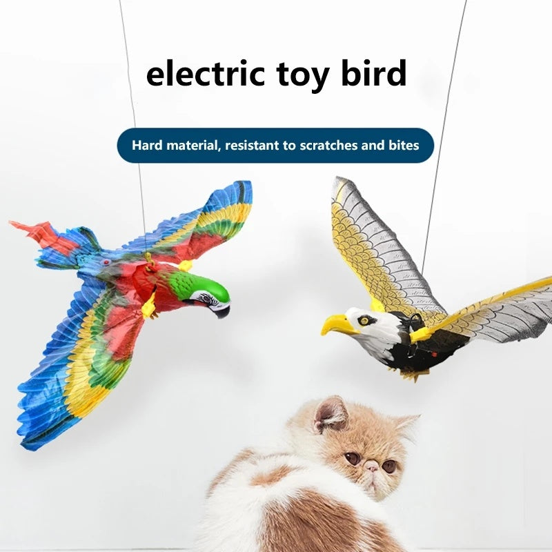 Jouet Interactif Oiseau pour Chats et Chiens